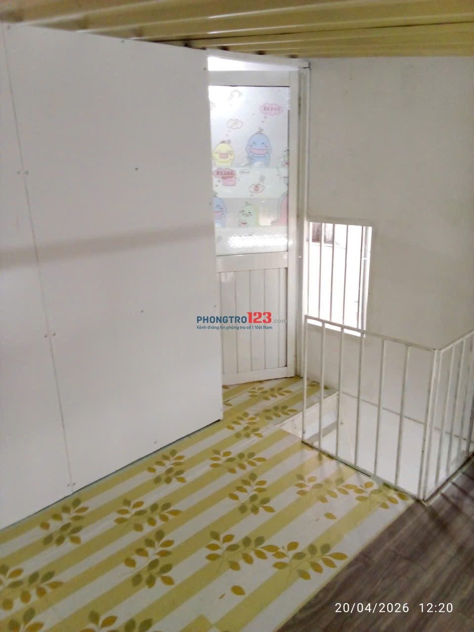 Cho thuê nhà nhỏ, sạch, đẹp, rộng 40m², sân trước 10m², tại Vĩnh Phú 33 giá chỉ 4.5triệu/tháng