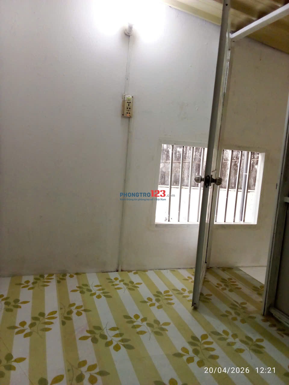 Cho thuê nhà nhỏ, sạch, đẹp, rộng 40m², sân trước 10m², tại Vĩnh Phú 33 giá chỉ 4.5triệu/tháng