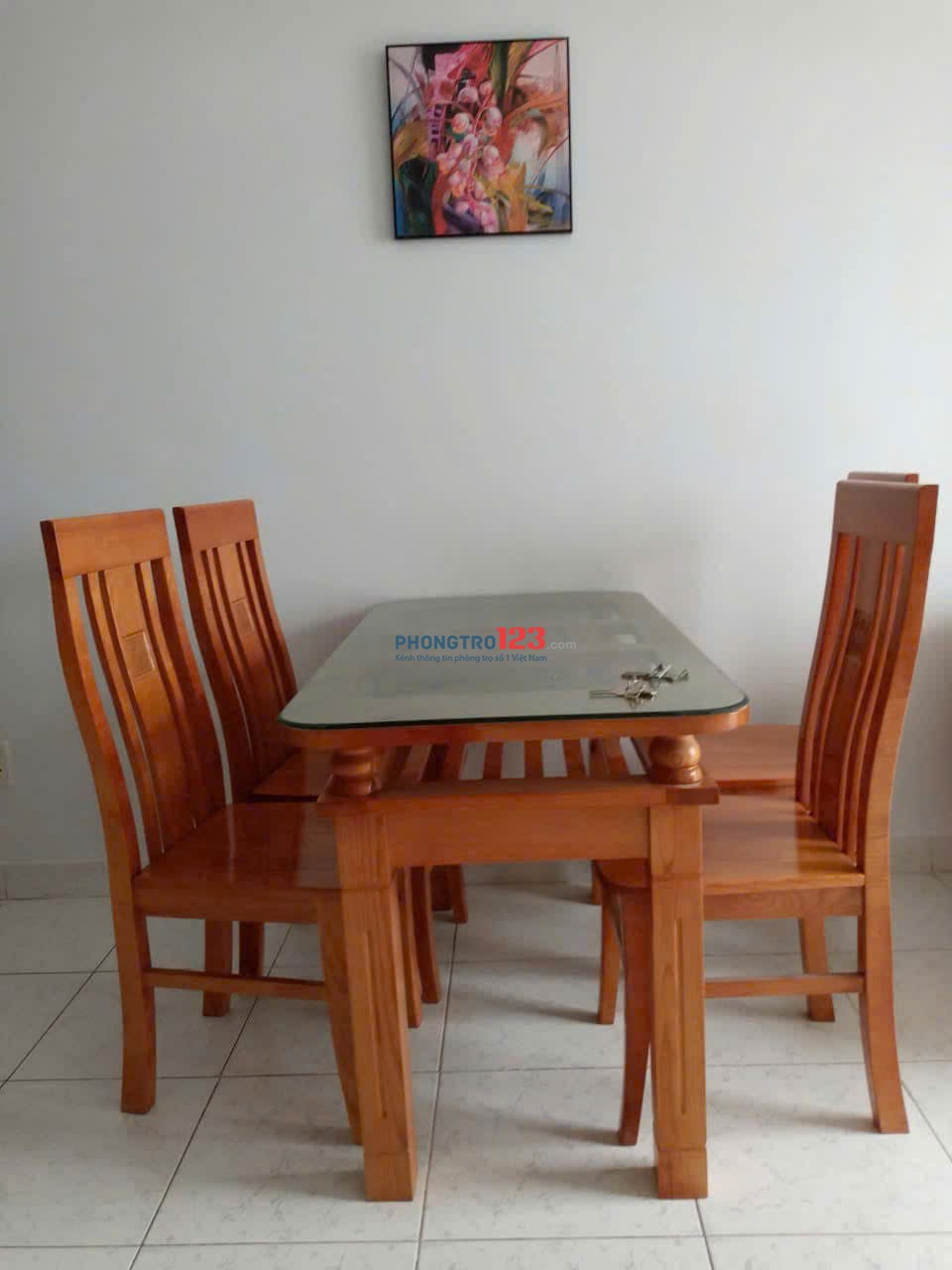Chung cư Thái An, Nguyễn Văn Quá, Q12: 6tr/th, full NT, 1p ngủ, 50m2, Cọc 1 tháng