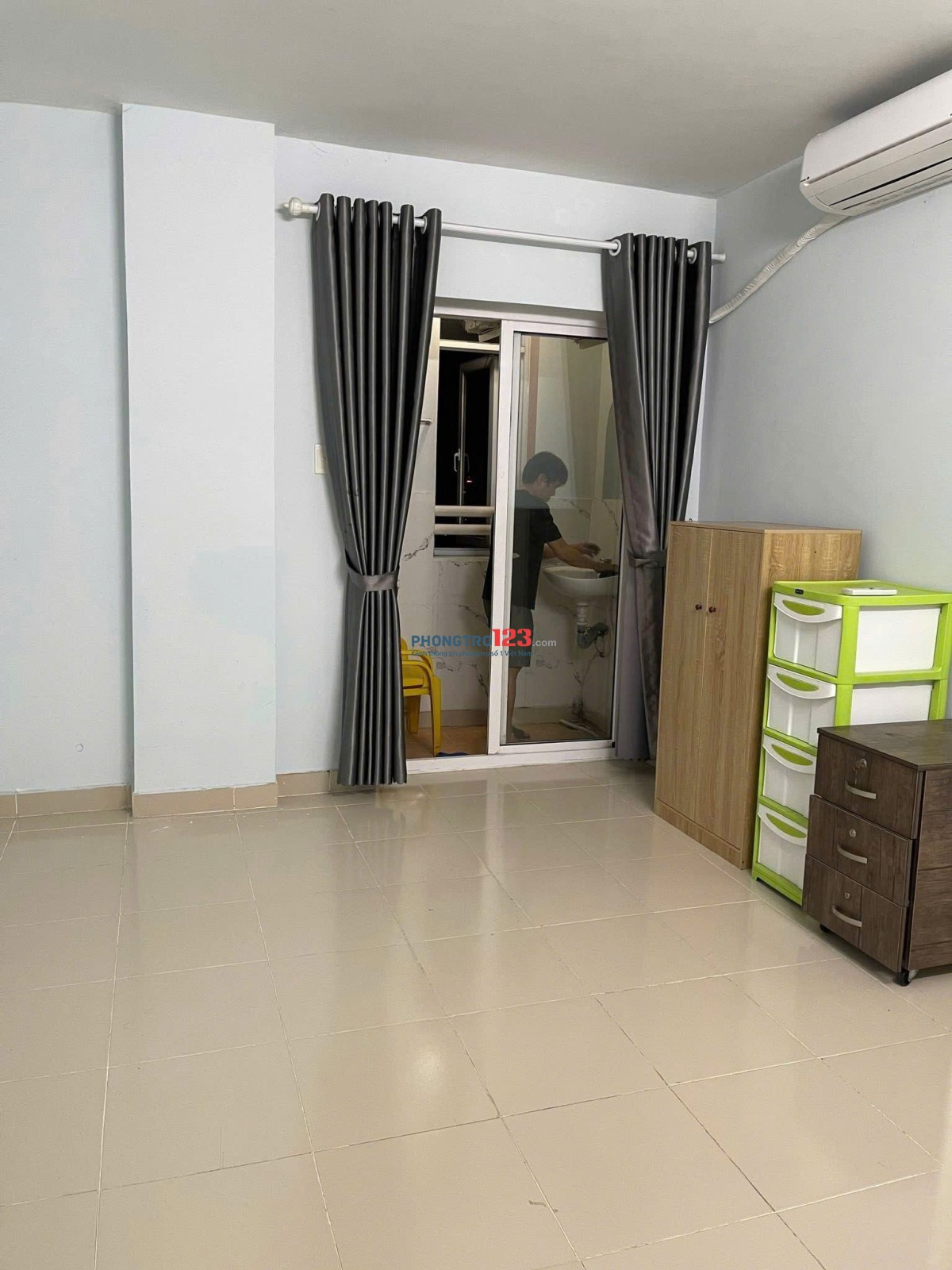 Giá 8tr5/tháng, C/c Miếu nổi, Vũ Huy Tấn, BT, 57m2, 1PN, 1WC, Nhà mới.