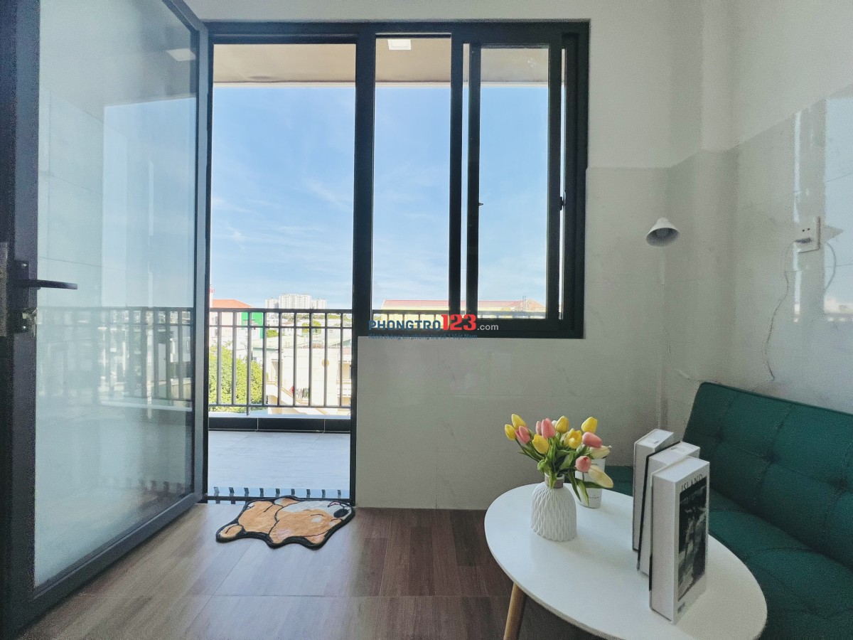 Cho thuê phòng trọ Gác lửng Full Ánh Sáng - Có Ban Công tại Văn Thân - Quận 6
