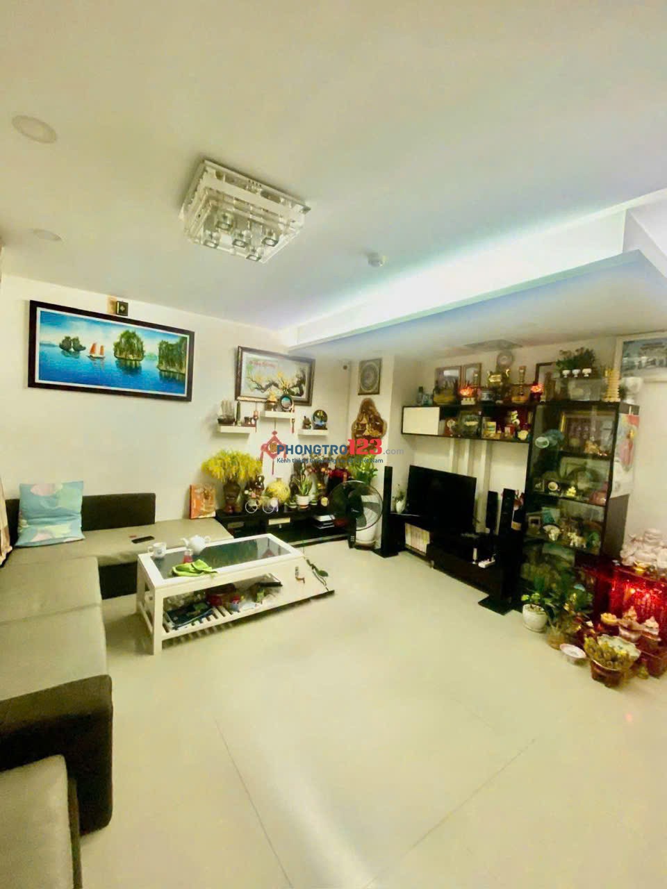 Chung cư Miếu Nổi, Vũ Huy Tấn, BT: 3PN, full NT, 95m2, nhà sạch, 14tr/th