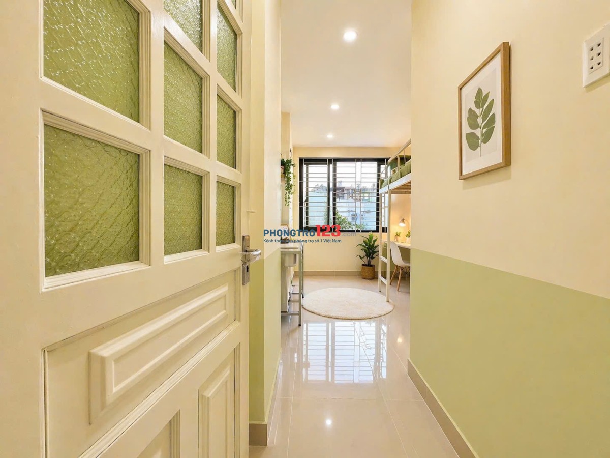 Cho Thuê Phòng Có Gác, rộng thoáng_Nơ Trang Long, Bình Thạnh gần chợ Bà Chiểu tiện đi quận 1