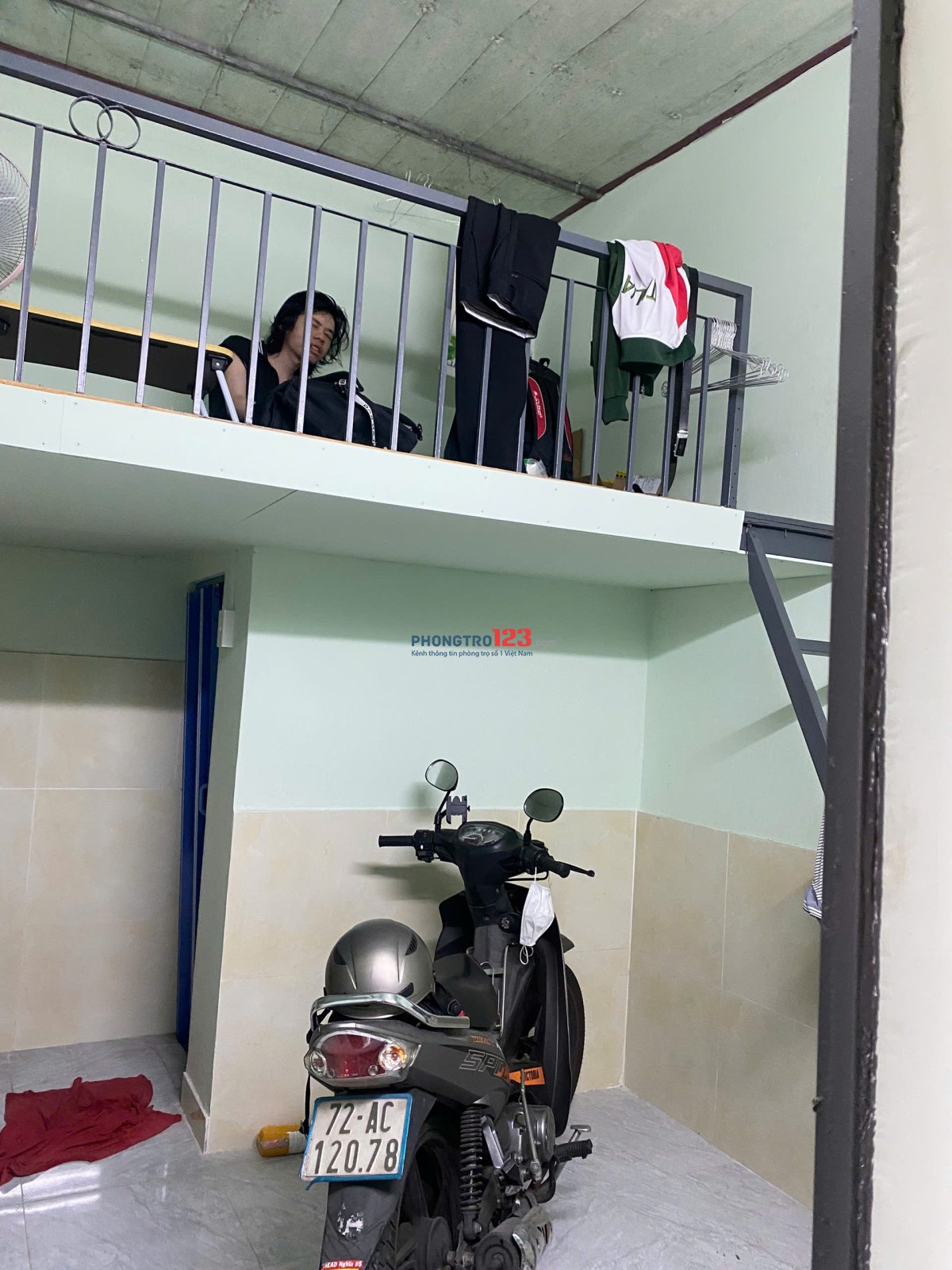 0916492462 chính chủ cho thuê phòng trọ mới đẹp mặt tiền 320 tô ký cách phần mềm quang trung 300m