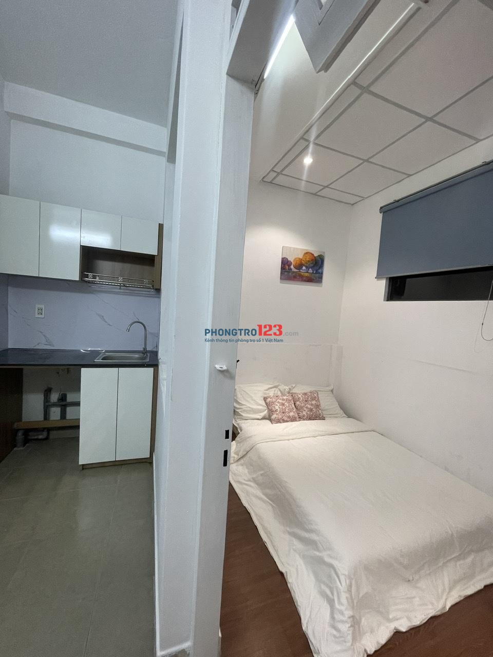 CHO THUÊ TRỌ STUDIO TÁCH BẾP FULL NỘI THẤT SÁT VÁCH QUẬN 1 - GẦN LANDMARK Ở BÌNH THẠNH