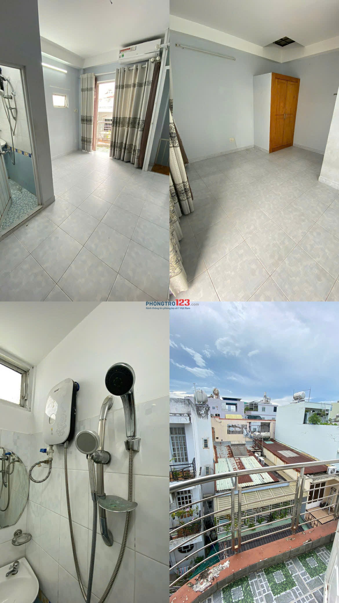 CHO THUÊ PHÒNG 20M2 – NGUYỄN VĂN ĐẬU, BÌNH THẠNH – GẦN Q1