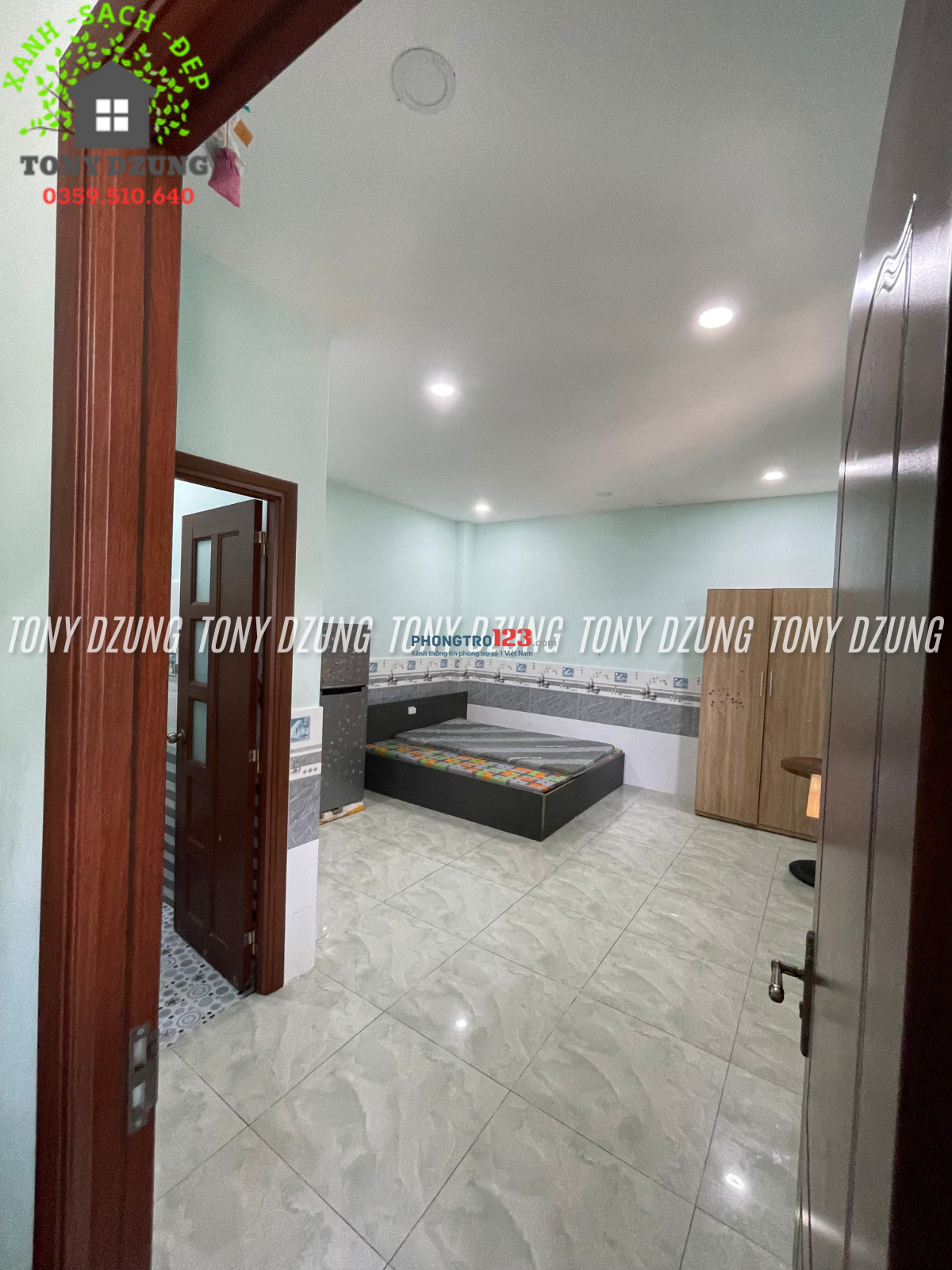 PHÒNG STUDIO RỘNG RÃI - CỬA SỔ - LẦU 1 - full nội thất - Ngay Đại Học Nguyễn Tất Thành Q.12