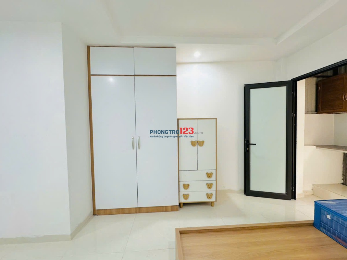 Phòng trọ Studio đủ đồ tại Đỗ Đức Dục Có Ban Công