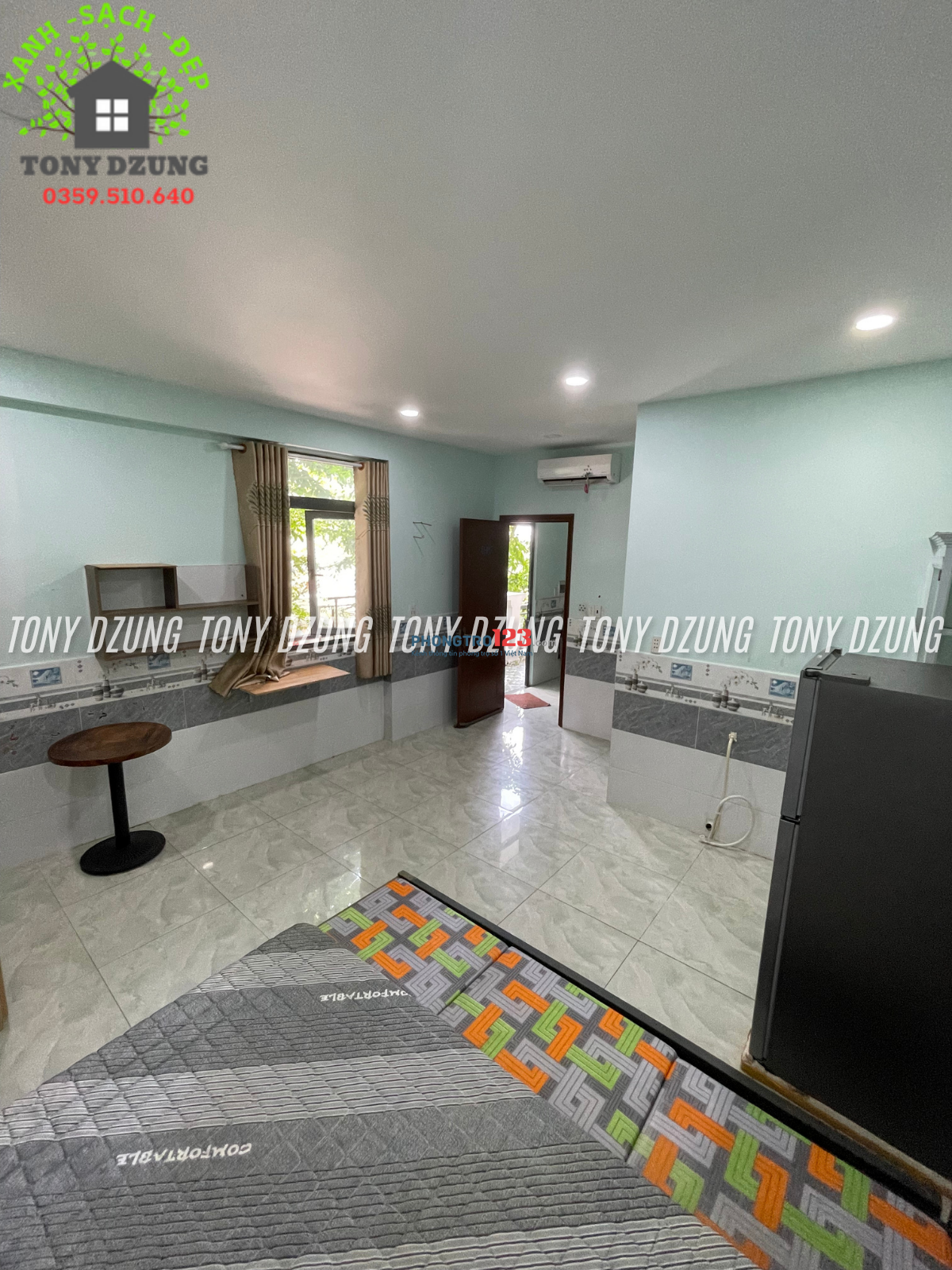 PHÒNG STUDIO RỘNG RÃI - CỬA SỔ - LẦU 1 - full nội thất - Ngay Đại Học Nguyễn Tất Thành Q.12