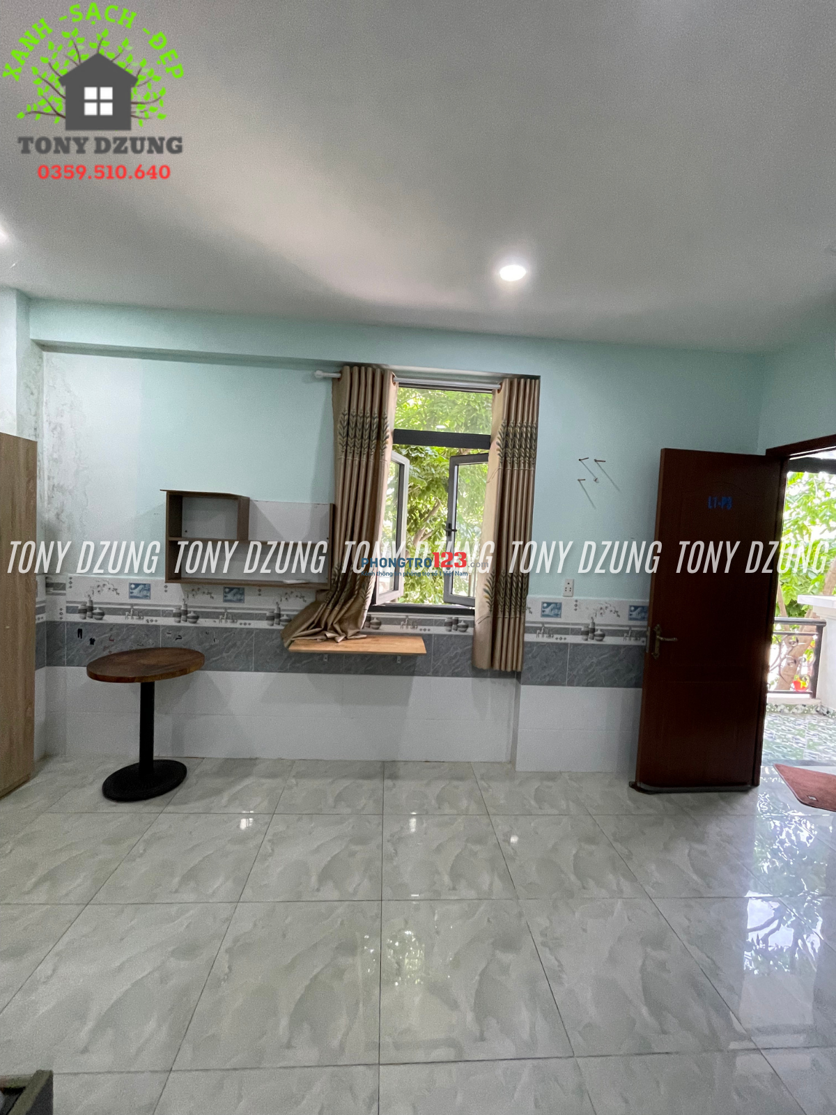 PHÒNG STUDIO RỘNG RÃI - CỬA SỔ - LẦU 1 - full nội thất - Ngay Đại Học Nguyễn Tất Thành Q.12