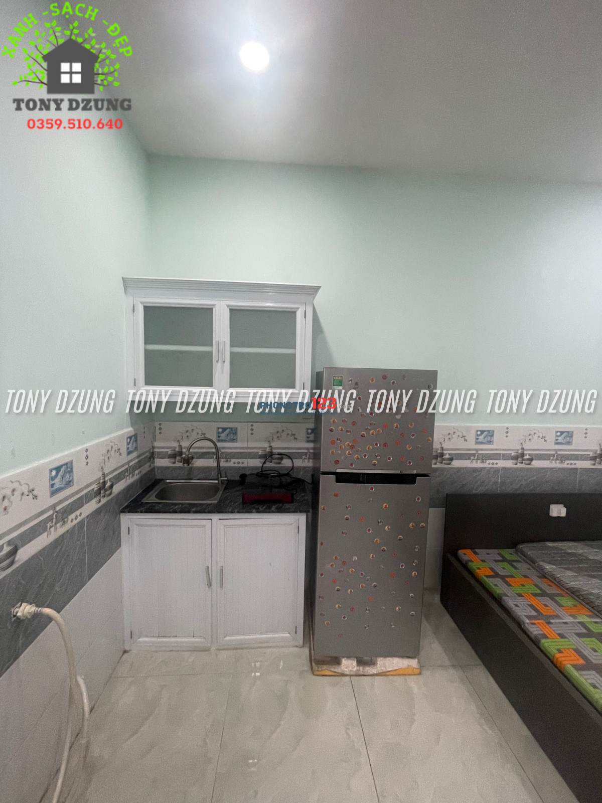 PHÒNG STUDIO RỘNG RÃI - CỬA SỔ - LẦU 1 - full nội thất - Ngay Đại Học Nguyễn Tất Thành Q.12