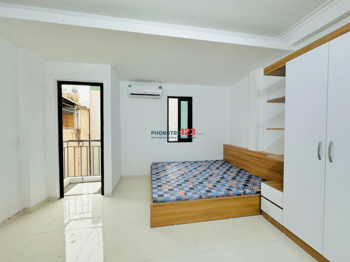 Phòng trọ Studio đủ đồ tại Đỗ Đức Dục Có Ban Công