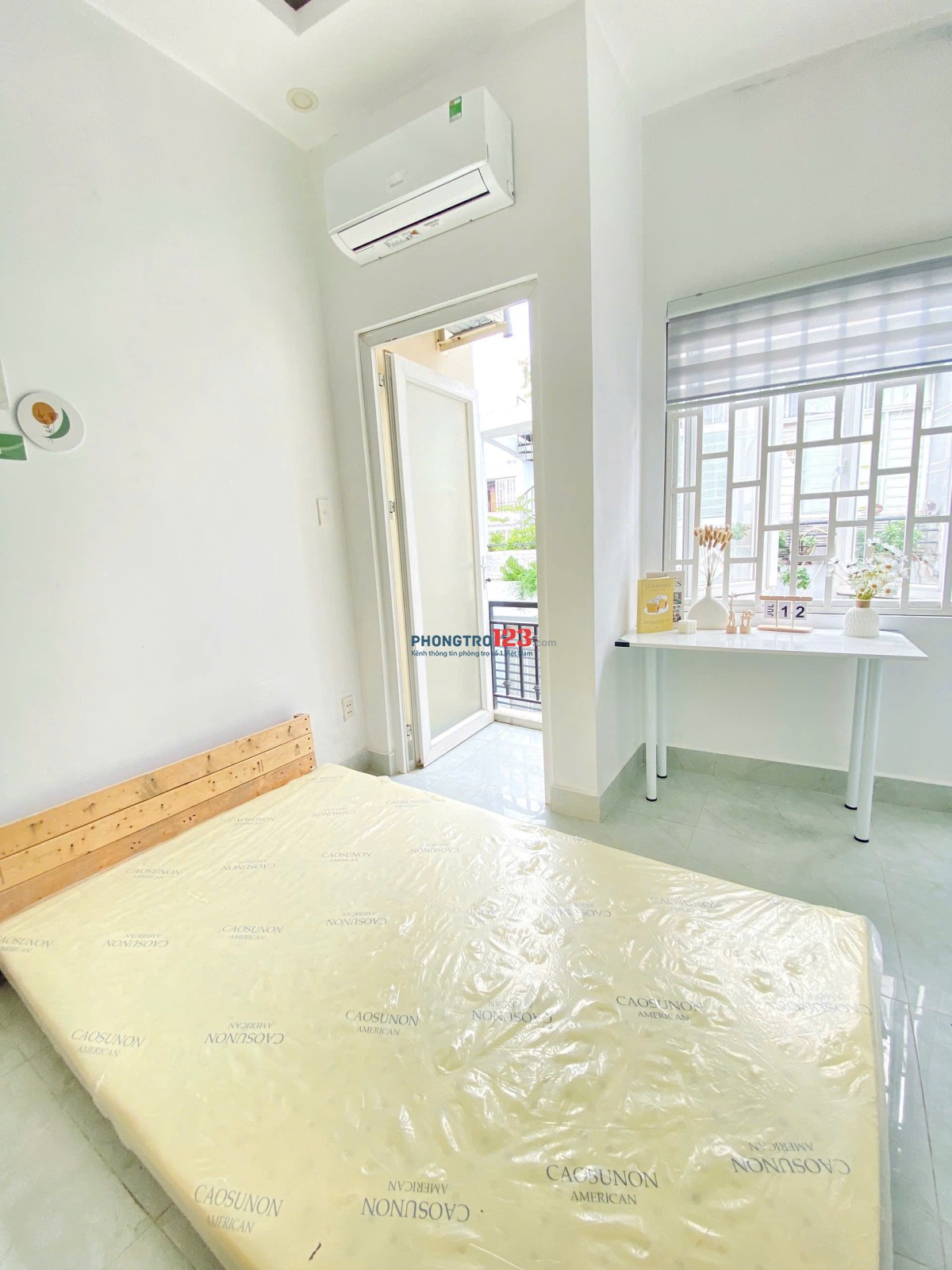 CHO THUÊ PHÒNG TRỌ CÓ BAN CÔNG RIÊNG - PHAN CHU TRINH BÌNH THẠNH GẦN CHỢ BÀ CHIỂU