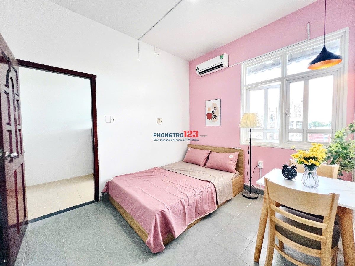 1 PHÒNG NGỦ CỬA SỔ TRỜI THOÁNG MÁT TẠI ĐƯỜNG XÔ VIẾT NGHỆ TĨNH HÀNG XANH BÌNH THẠNH