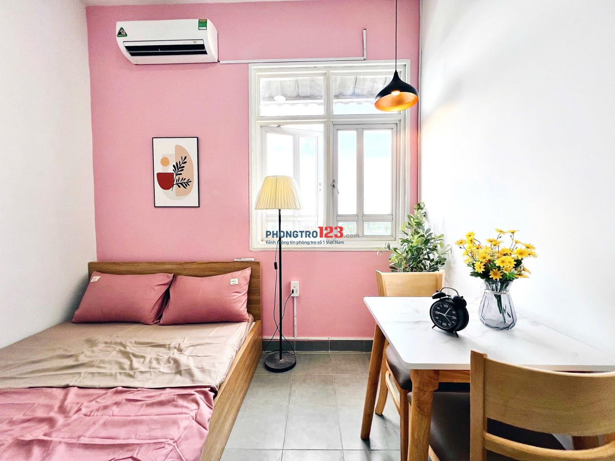 1 PHÒNG NGỦ CỬA SỔ TRỜI THOÁNG MÁT TẠI ĐƯỜNG XÔ VIẾT NGHỆ TĨNH HÀNG XANH BÌNH THẠNH