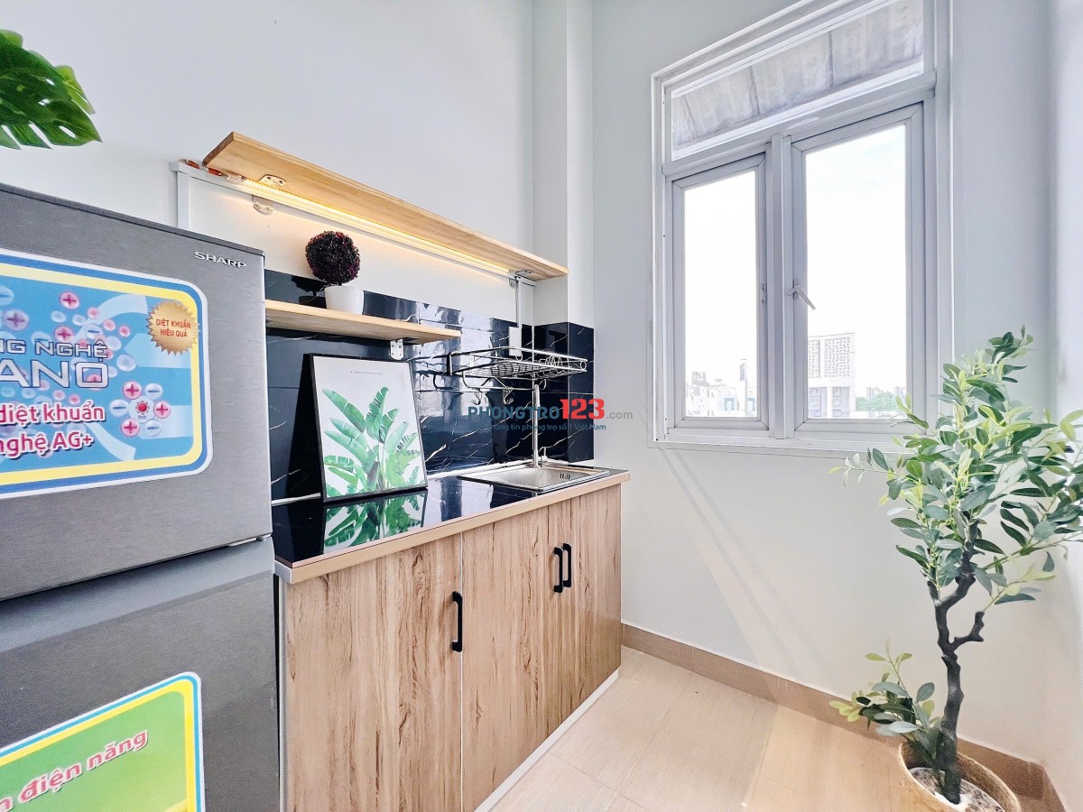 1 PHÒNG NGỦ CỬA SỔ TRỜI THOÁNG MÁT TẠI ĐƯỜNG XÔ VIẾT NGHỆ TĨNH HÀNG XANH BÌNH THẠNH