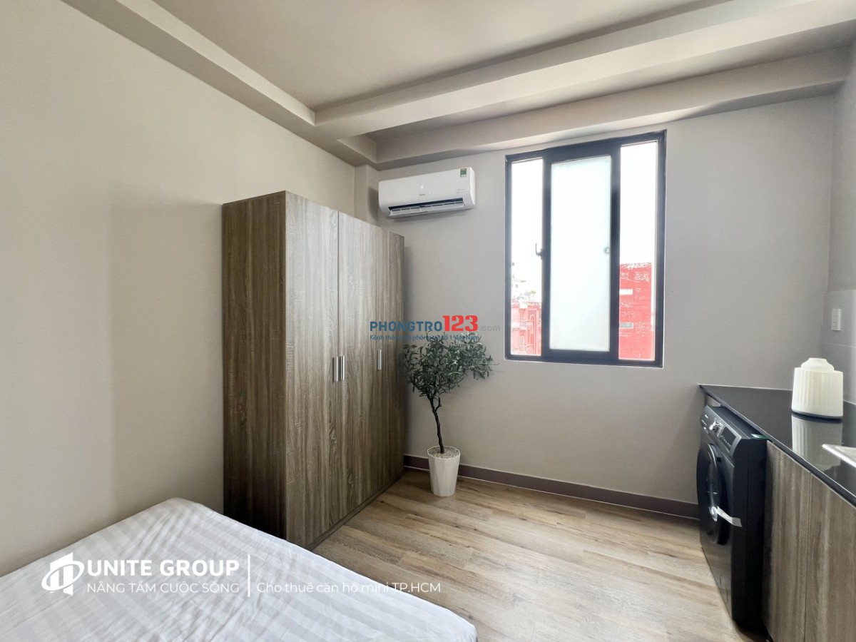 Cho Thuê Căn Hộ Mới có Máy Giặt Riêng Gần Đại Học Giao Thông Vận Tải - Ung Văn Khiêm Quận Bình Thạnh