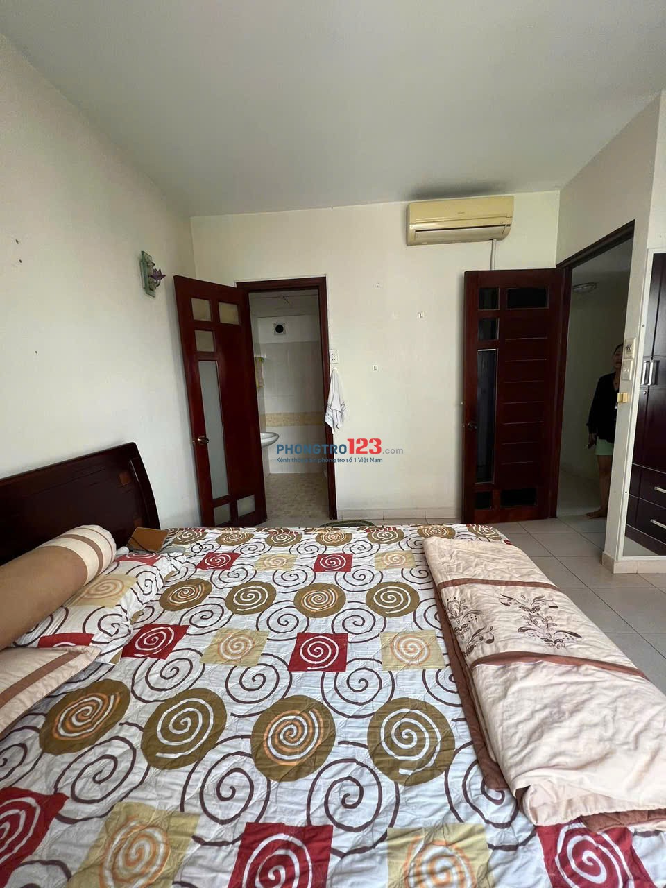 Chung cư Thái An 4,Nguyễn Văn Quá,Q12 căn 1p, NT, giá 6tr, Nội thất