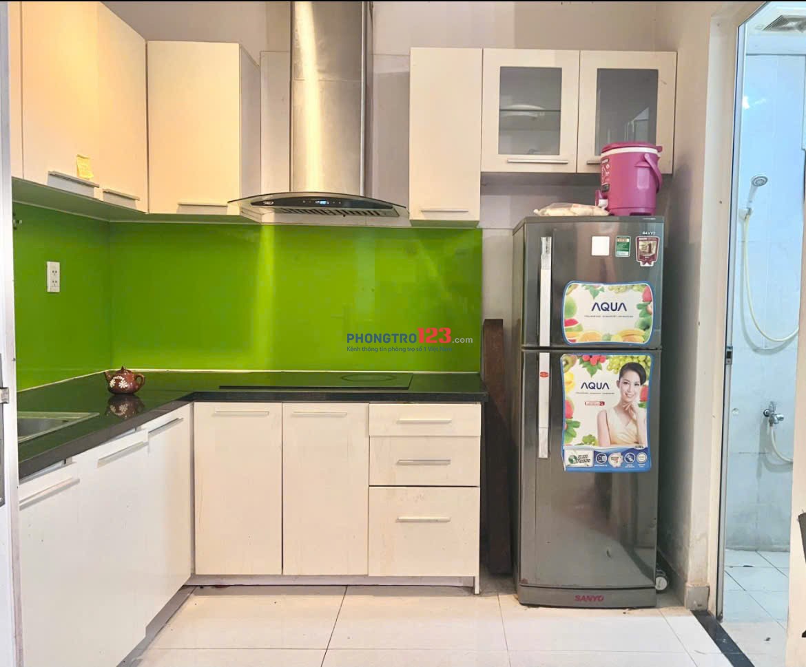 Chung cư Kim Hồng, Vườn Lài, TP: 68m2, 2p ngủ, 8tr5/th, Nội thất
