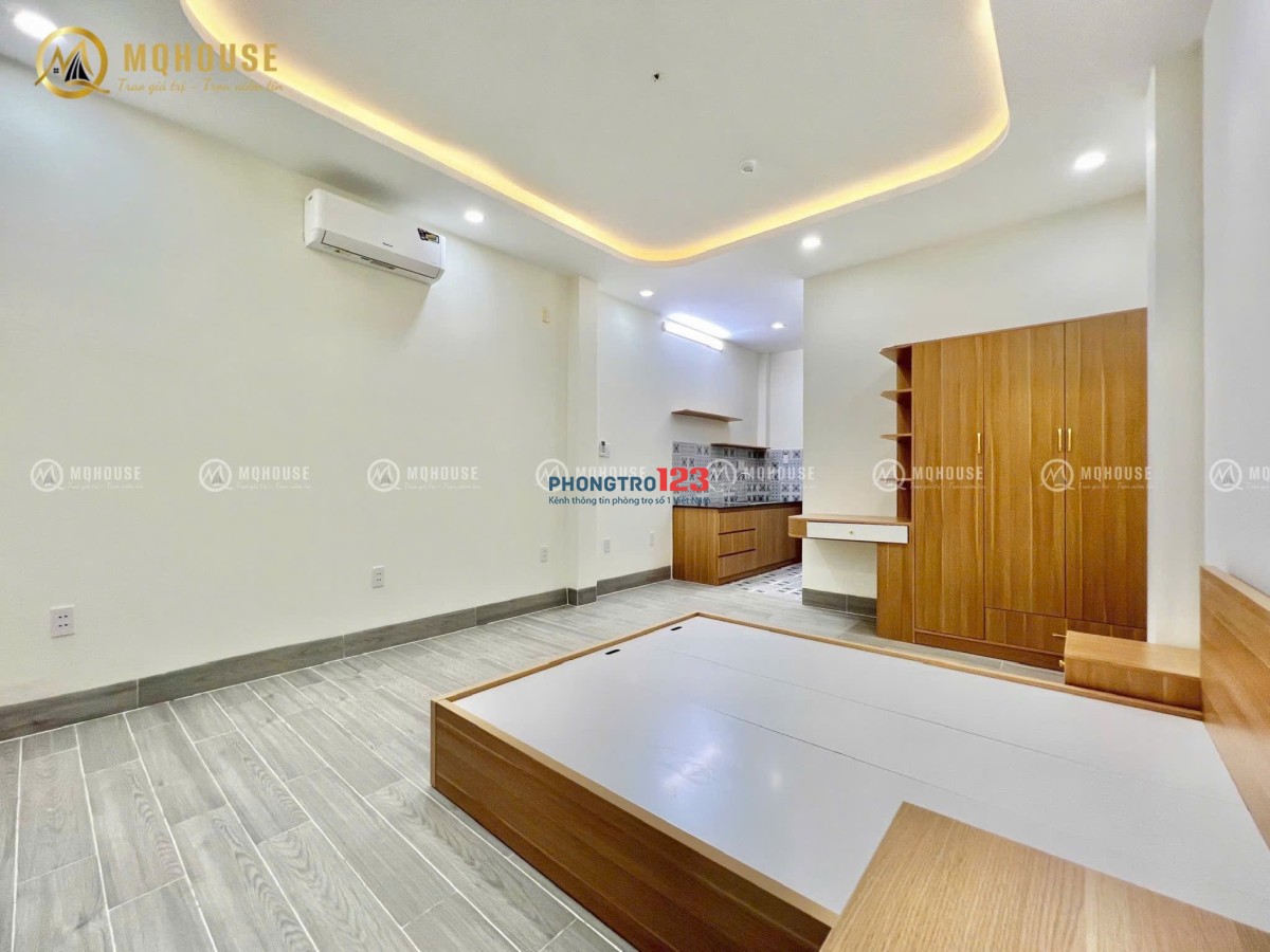 CHO THUÊ STUDIO FULL NỘI THẤT CÓ CỬA SỔ – GẦN E-TOWN CỘNG HÒA, ĐH VĂN HIẾN CÁCH SÂN BAY 8 PHÚT