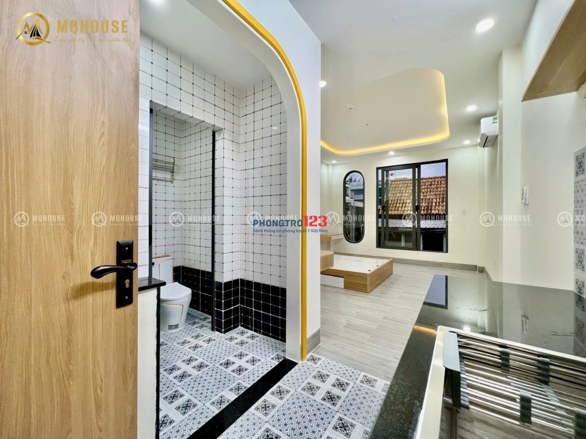 CHO THUÊ STUDIO FULL NỘI THẤT CÓ CỬA SỔ – GẦN E-TOWN CỘNG HÒA, ĐH VĂN HIẾN CÁCH SÂN BAY 8 PHÚT