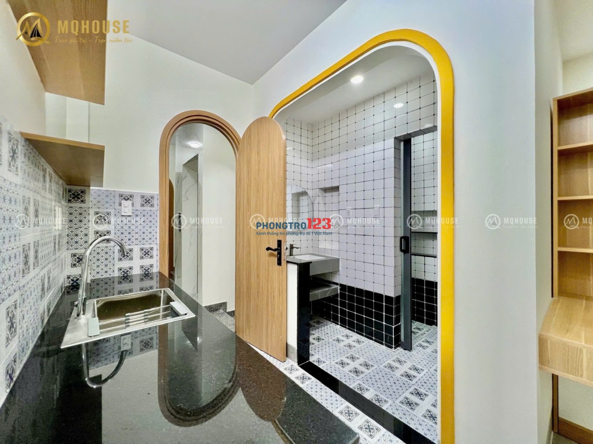 CHO THUÊ STUDIO FULL NỘI THẤT CÓ CỬA SỔ – GẦN E-TOWN CỘNG HÒA, ĐH VĂN HIẾN CÁCH SÂN BAY 8 PHÚT