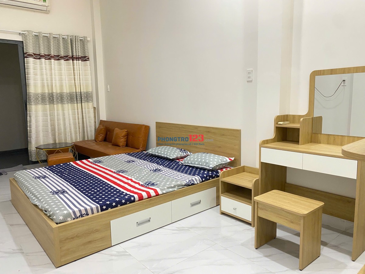 CĂN HỘ GIÁ MỀM CHUẨN STUDIO CAO CẤP 30M2 – NGAY TT Q.6 – FULL NỘI THẤT