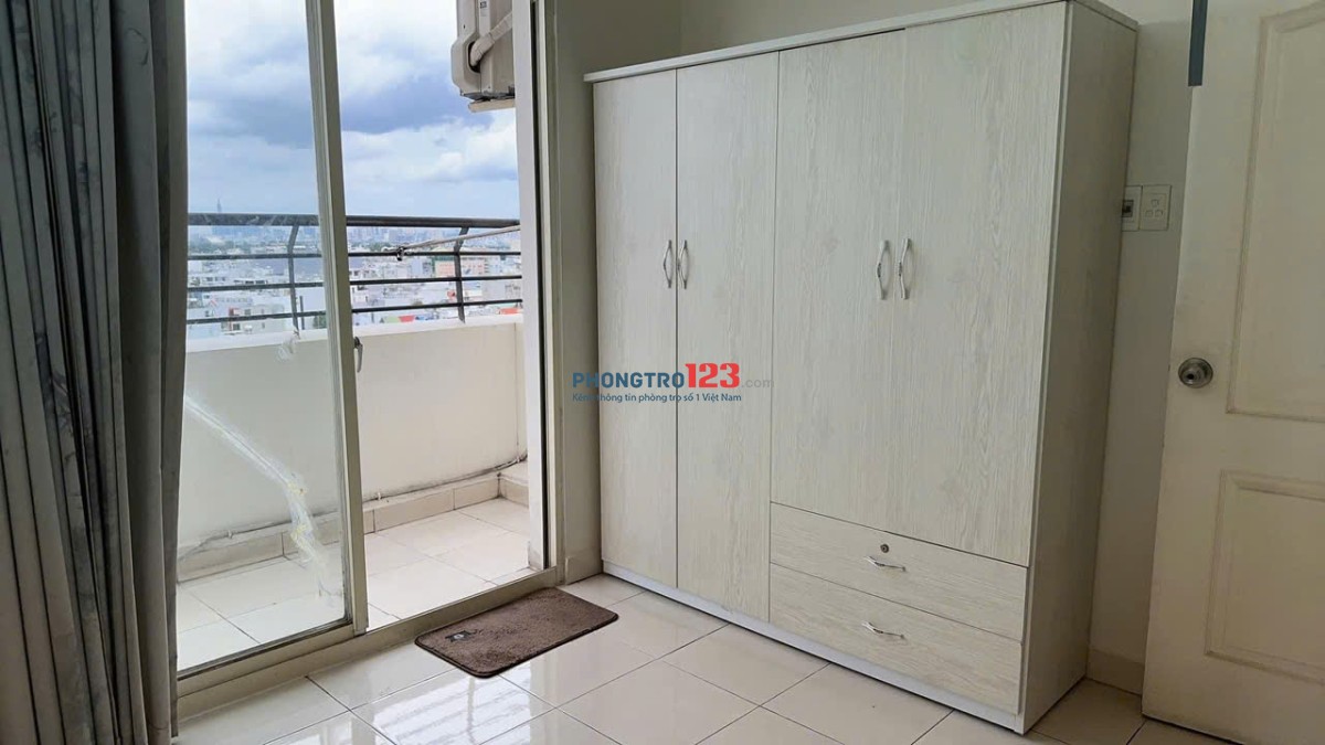 Chung cư Khang Gia, Phan Huy Ích, GV: 80m2, 2p ngủ, full NT, 7,5tr/th
