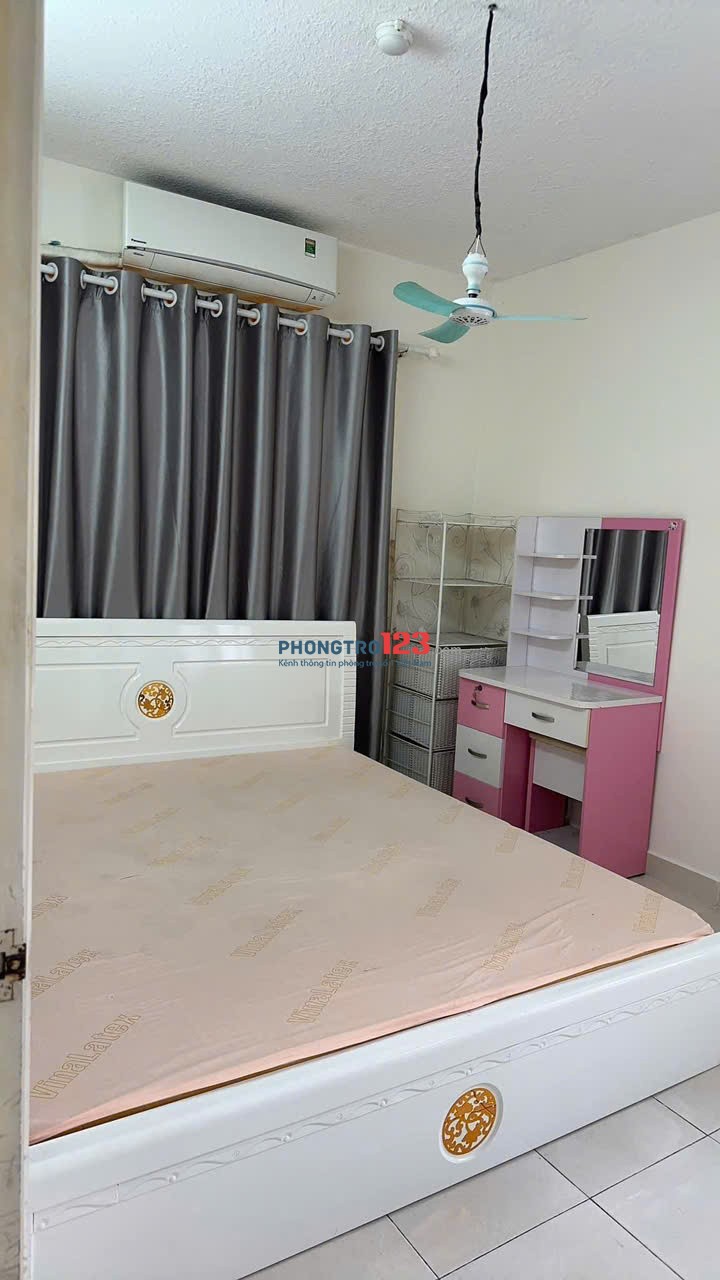 Chung cư Khang Gia, Phan Huy Ích, GV: 80m2, 2p ngủ, full NT, 7,5tr/th