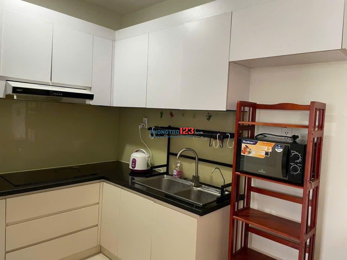 Chung cư Khang Gia, Phan Huy Ích, GV: 80m2, 2p ngủ, full NT, 7,5tr/th
