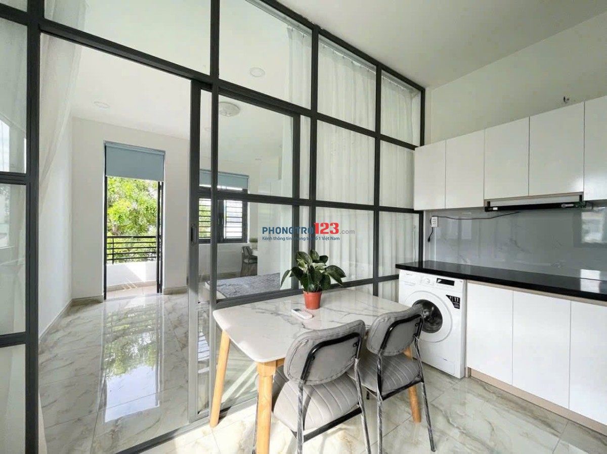 CHO THUÊ PHÒNG FULL NỘI THẤT KHU CỘNG HÒA GẦN ETOWN QTB