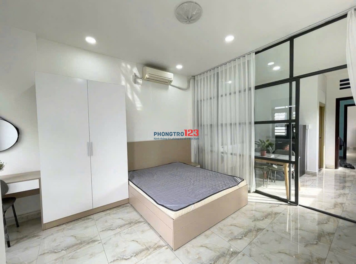 CHO THUÊ PHÒNG FULL NỘI THẤT KHU CỘNG HÒA GẦN ETOWN QTB