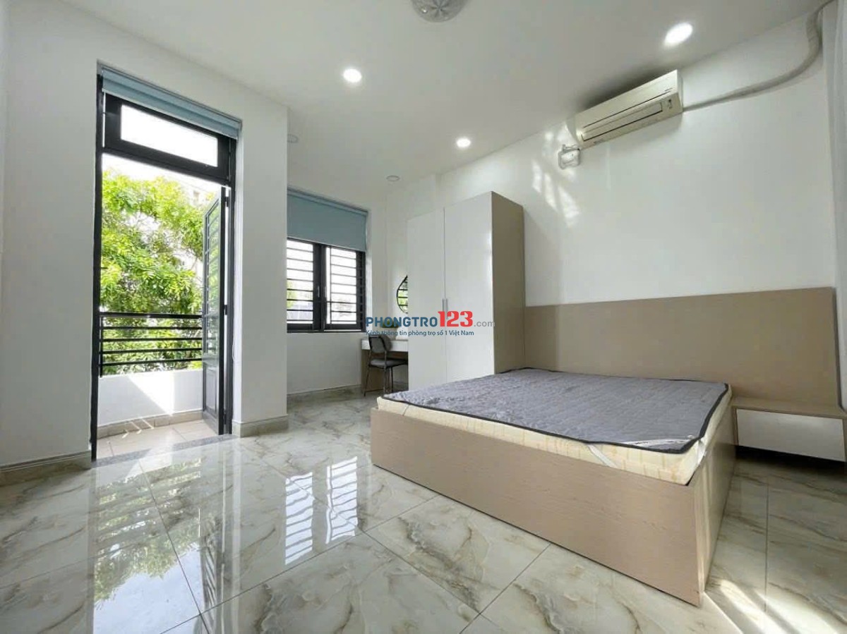 CHO THUÊ PHÒNG FULL NỘI THẤT KHU CỘNG HÒA GẦN ETOWN QTB