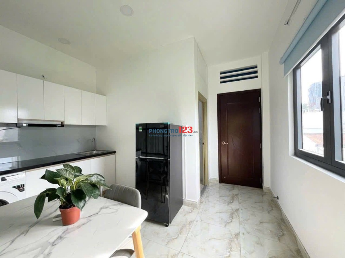 CHO THUÊ PHÒNG FULL NỘI THẤT KHU CỘNG HÒA GẦN ETOWN QTB