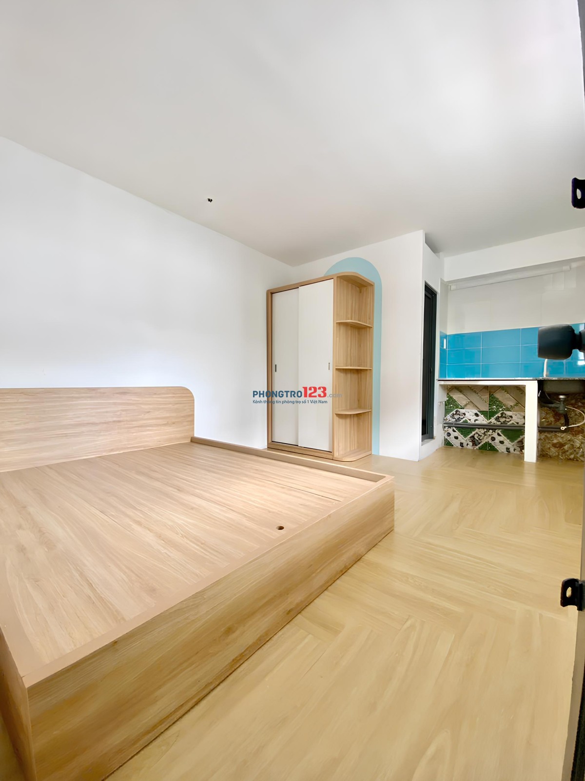 PHÒNG STUDIO RỘNG - CỬA SỔ - LẦU TRỆT - NỘI THẤT NHƯ HÌNH - LẦU 1 - NGAY CÔNG VIÊN GIA ĐỊNH