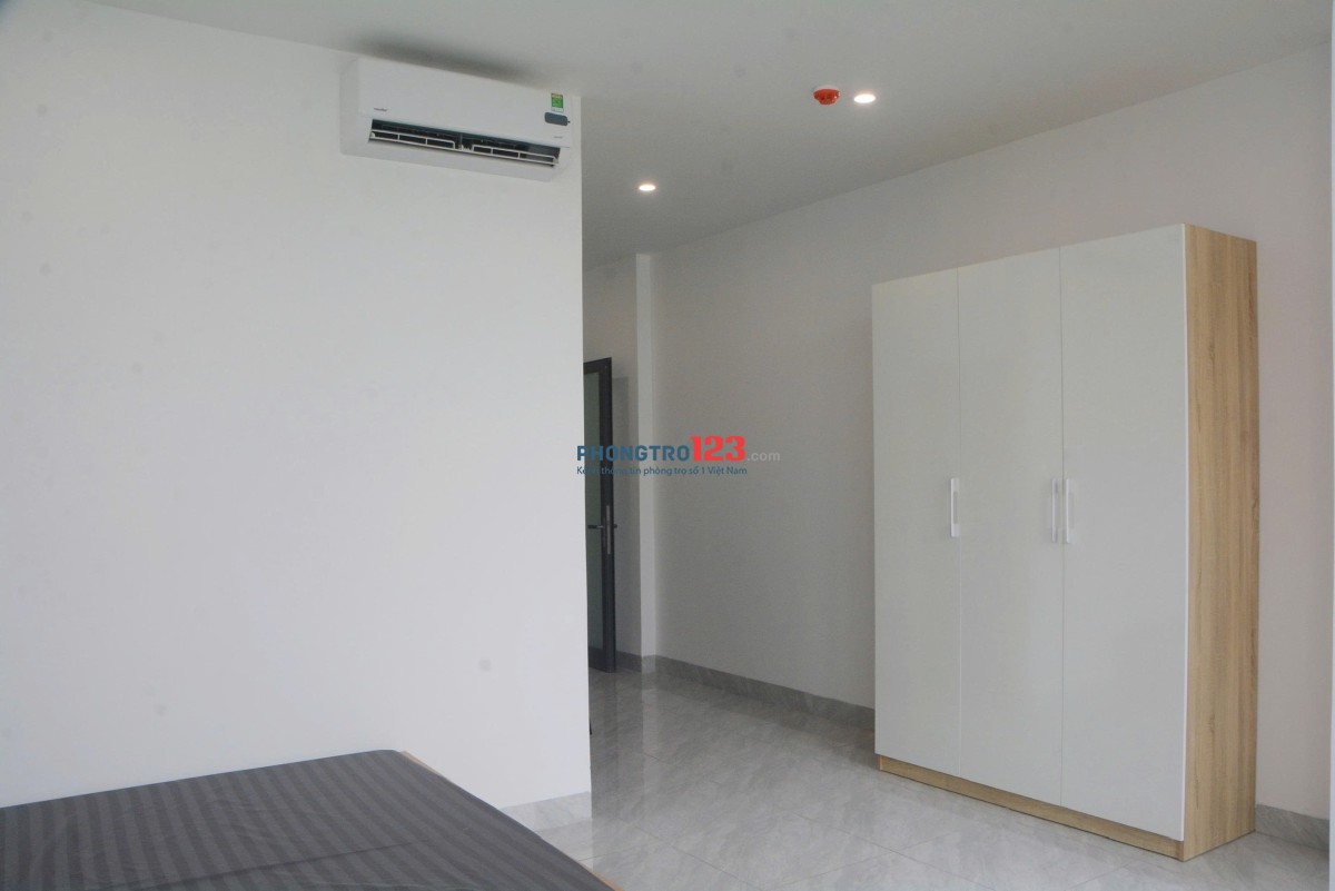 Cho thuê nguyên căn mới xây (9 phòng Studio bao gồm Nội thất mới )!và cho thuê mặt bằng tầng dưới