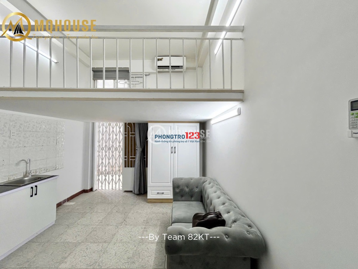 CHO THUÊ PHÒNG GÁC LỬNG FULL NỘI THẤT THIẾT KẾ HIỆN ĐẠI GẦN HUTECH, NGÃ TƯ HÀNG XANH Ở BÌNH THẠNH