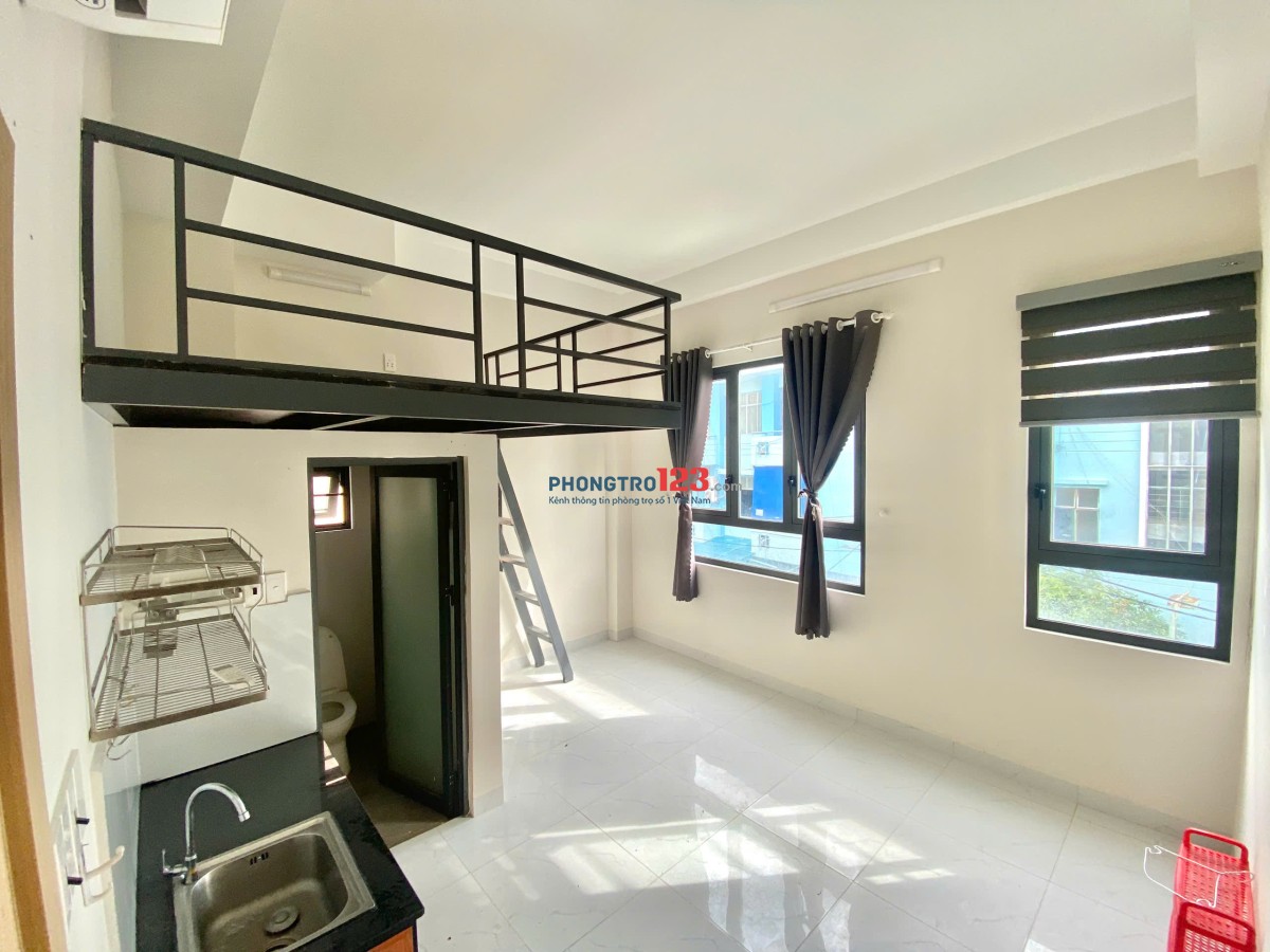 Cho thuê phòng Gò Vấp, gần IUH, VLU, Nhiều cửa sổ thoáng, có thang máy, AN NINH