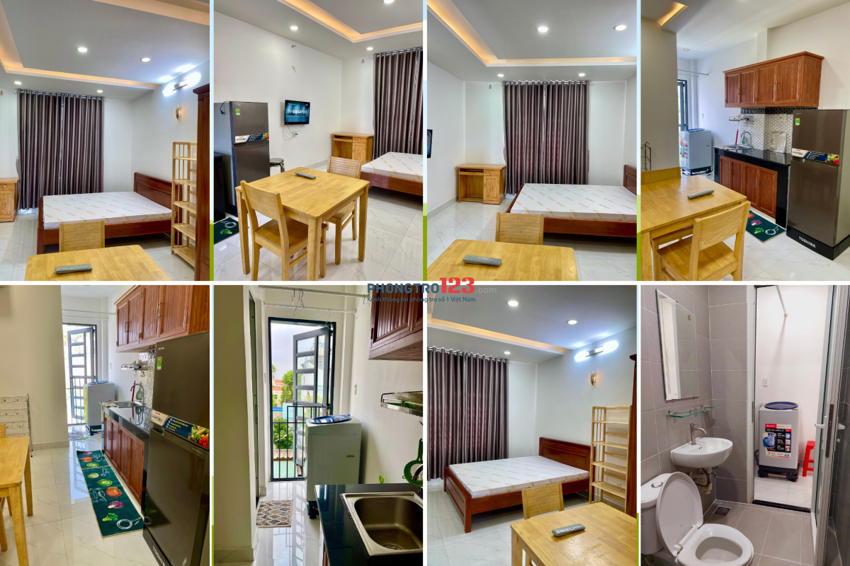CHÍNH CHỦ CHO THUÊ CĂN HỘ MINI CAO CẤP MÁY GIẶT RIÊNG 40M2 FULL NỘI THẤT QUANG TRUNG P10 GÒ VẤP