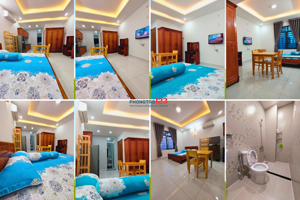 CHÍNH CHỦ CHO THUÊ CĂN HỘ MINI CAO CẤP MÁY GIẶT RIÊNG 40M2 FULL NỘI THẤT QUANG TRUNG P10 GÒ VẤP