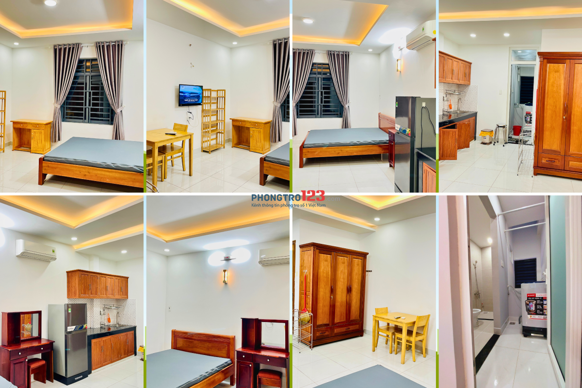 CHÍNH CHỦ CHO THUÊ CĂN HỘ MINI CAO CẤP MÁY GIẶT RIÊNG 40M2 FULL NỘI THẤT QUANG TRUNG P10 GÒ VẤP