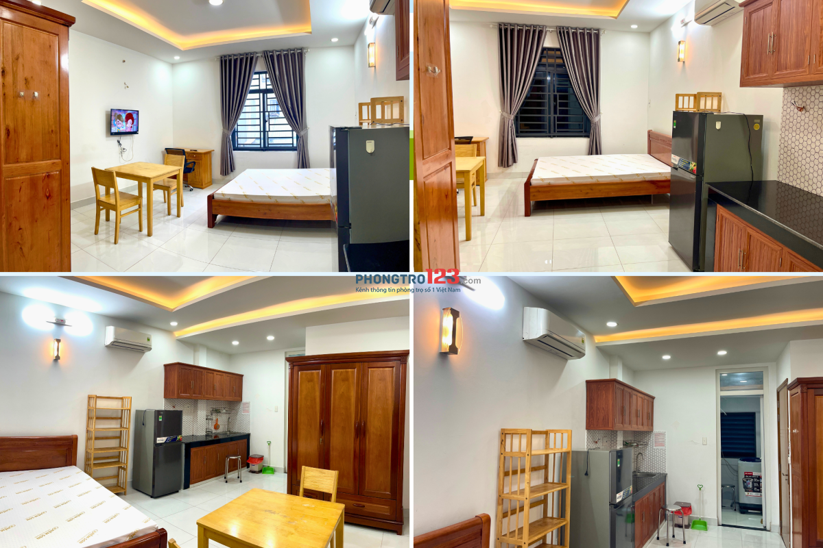 CHÍNH CHỦ CHO THUÊ CĂN HỘ MINI CAO CẤP MÁY GIẶT RIÊNG 40M2 FULL NỘI THẤT QUANG TRUNG P10 GÒ VẤP