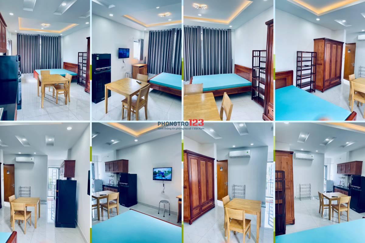 CHÍNH CHỦ CHO THUÊ CĂN HỘ MINI CAO CẤP MÁY GIẶT RIÊNG 40M2 FULL NỘI THẤT QUANG TRUNG P10 GÒ VẤP