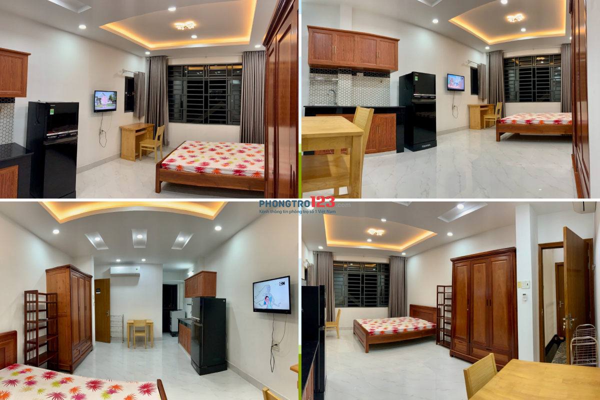CHÍNH CHỦ CHO THUÊ CĂN HỘ MINI CAO CẤP MÁY GIẶT RIÊNG 40M2 FULL NỘI THẤT QUANG TRUNG P10 GÒ VẤP