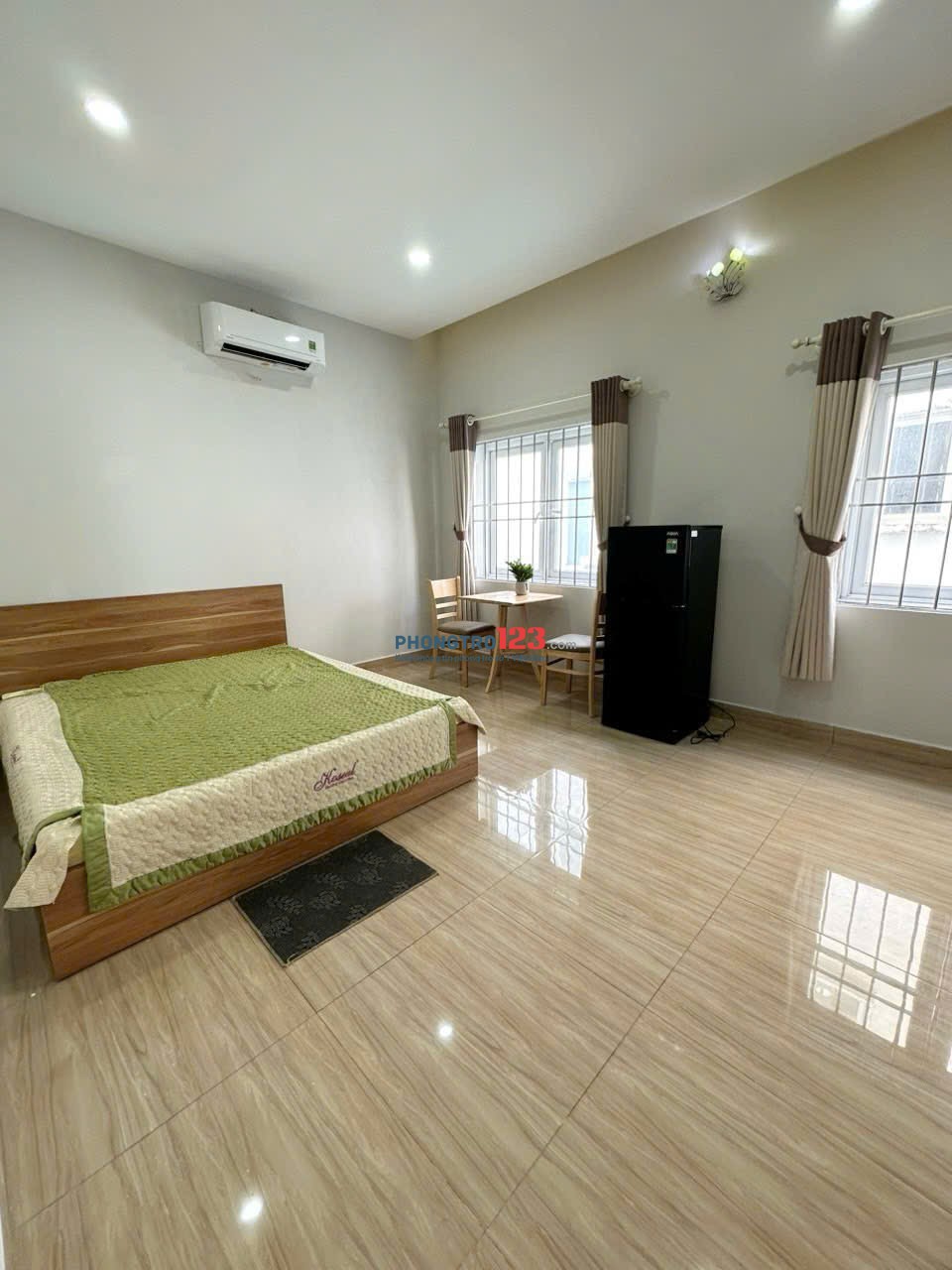 Phòng Trọ Thạnh Mỹ Lợi QUẬN 2 Rộng 30M² FULL Nội Thất - Giặt Sấy - 2 Cửa Sổ Trời Thoáng Mát