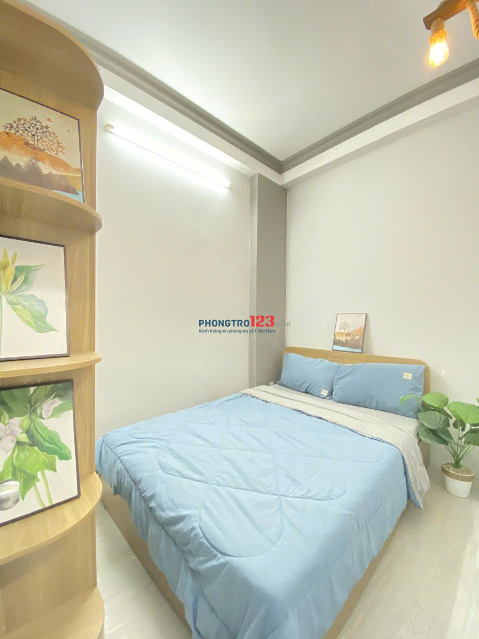 Căn hộ studio 50m2 full nội thất - Phan Văn Trị Bình Thạnh, chỉ 9.5 triệu