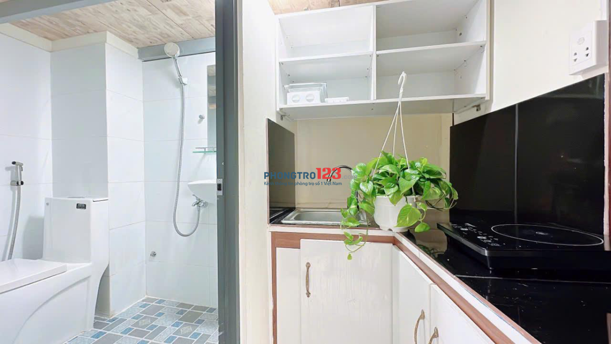 Duplex 20m2 lầu 3 Bạch Đằng Bình Thạnh, máy giặt riêng, chỉ 4.6 triệu