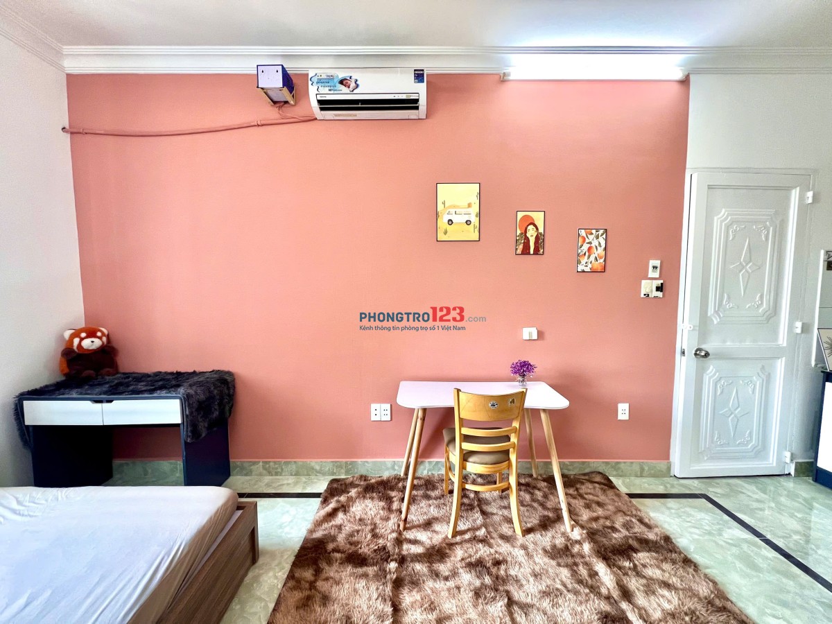 Cho Thuê Phòng Bình Thạnh Cửa sổ Lớn, nội thất mới gần chợ Bà Chiểu, tiện đi quận 1, giá chỉ 5.5tr
