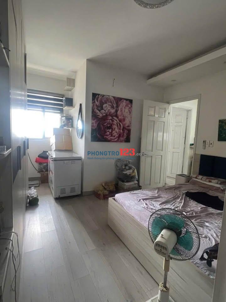 Chung cư Nguyễn Xí- Bình Thạnh căn 65m2, 1p ngủ+ , Nội thất, 8,6tr