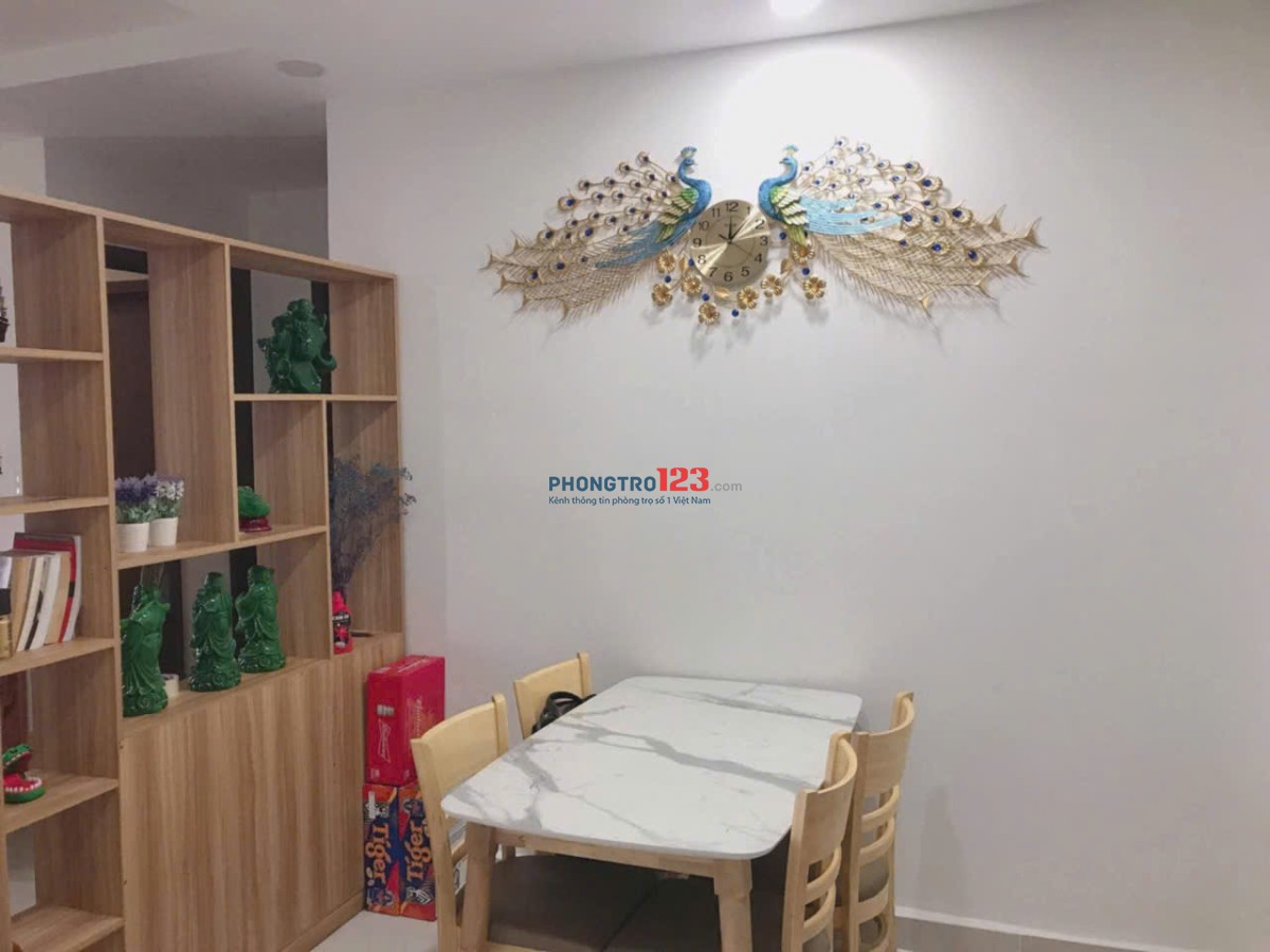 Chung cư Idico Tân Phú, Luỹ Bán Bích: 75m2, 2p ngủ, full NT, 10tr/th